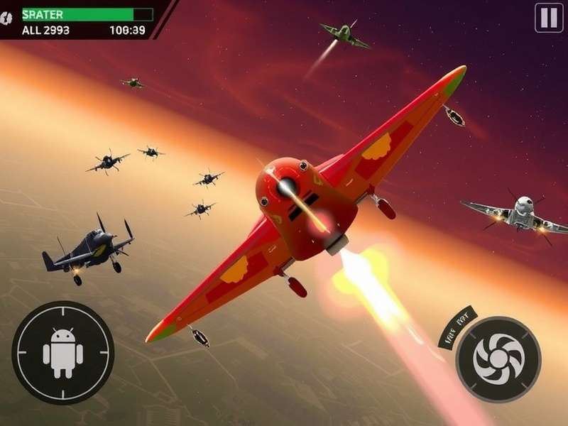 Breezy Blitz Pilot Gameplay Screenshot